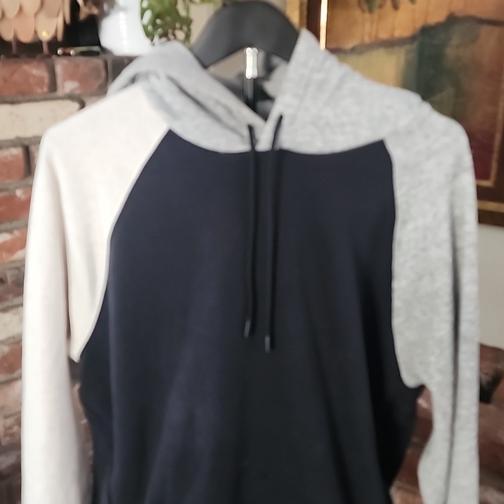 Fabletics Dark Blue and Gray The Go To Hoodie - Picture 3 of 7